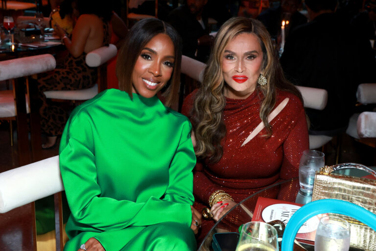 Kelly Rowland Celebrates Tina Knowles (And More Icons) at the Black Women in Music Dinner